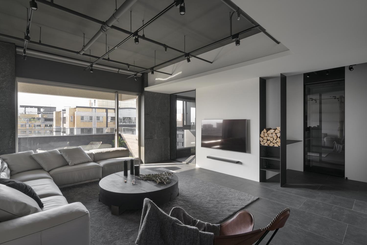 质感黑白灰 | 尚艺室内设计