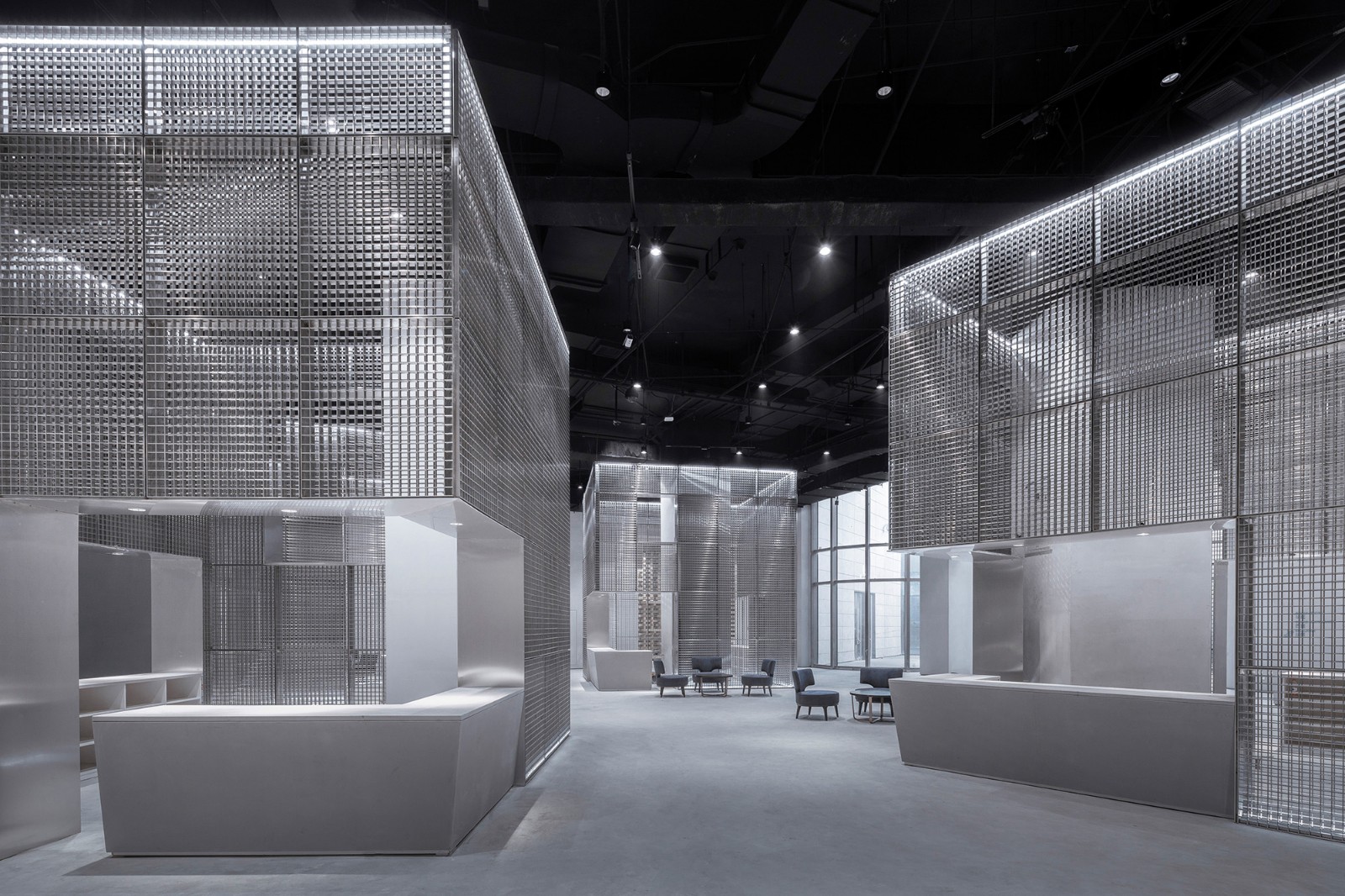 创意十足的极致展厅空间,满满的艺术格调 | 班得建筑-建e室内设计网