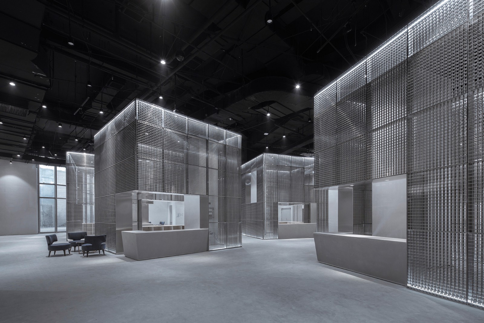 创意十足的极致展厅空间,满满的艺术格调 | 班得建筑