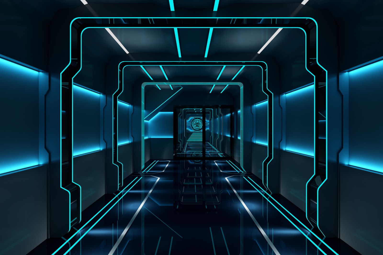 现代科技感酒吧效果图-效果图/施工图*设计安妮的微官网