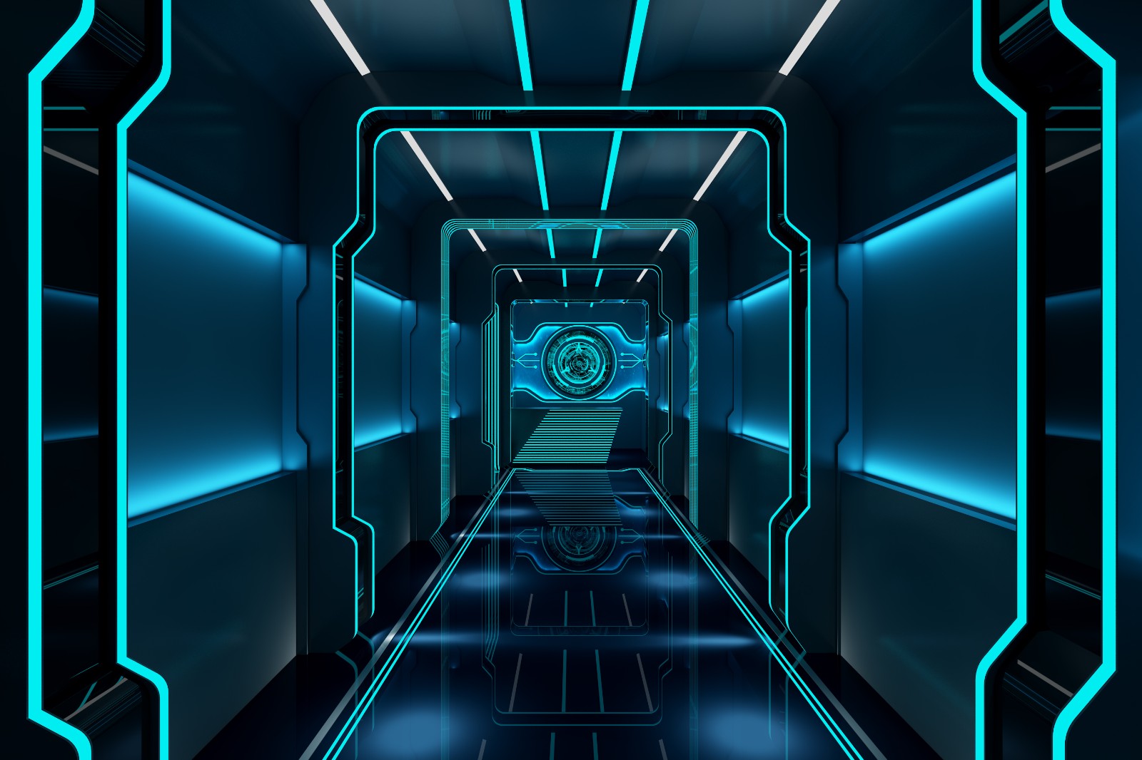 现代科技感酒吧效果图-效果图/施工图*设计安妮的微官网