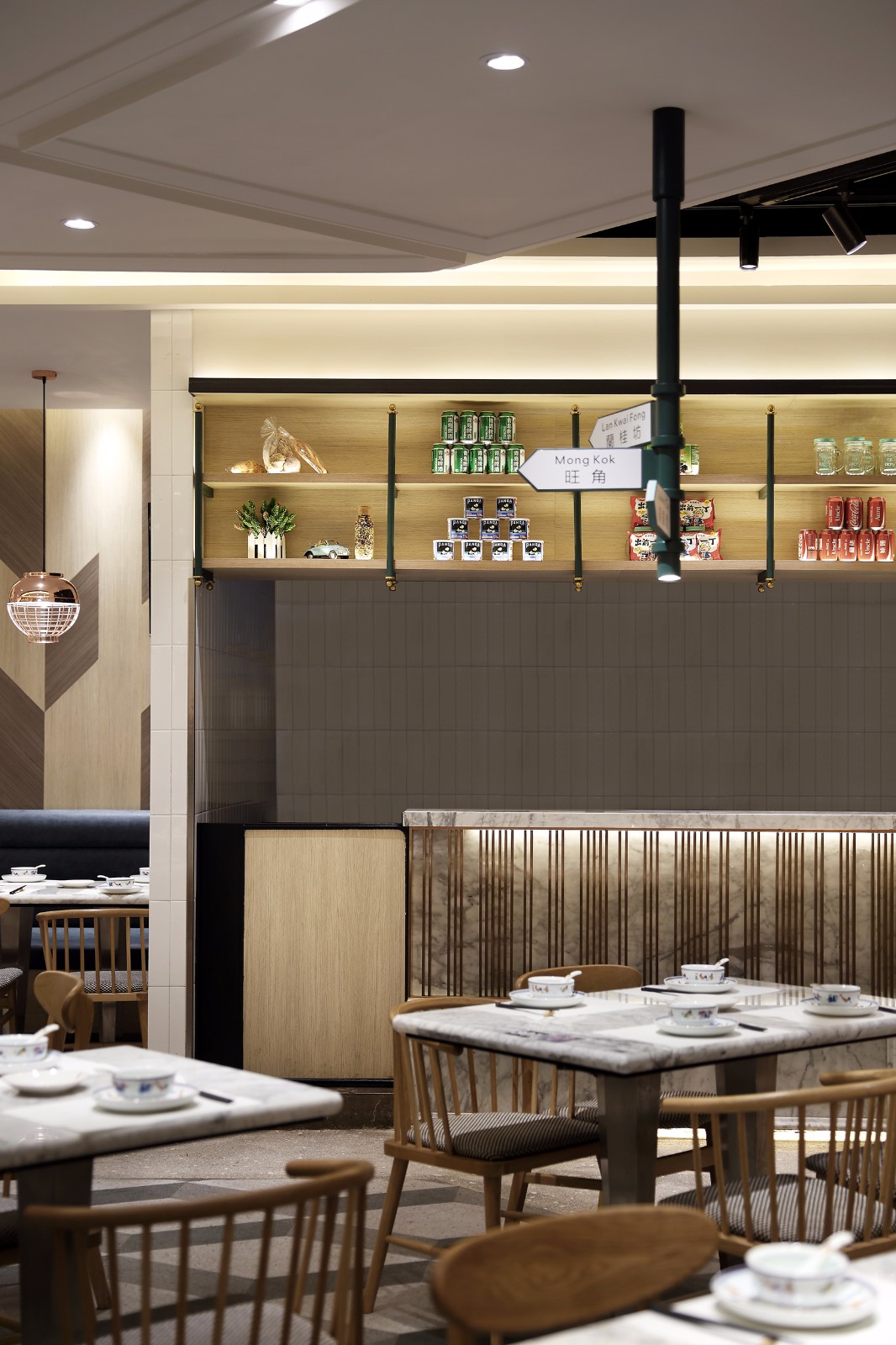 餐厅空间设计“艺鼎新作”当香港茶餐厅遇上时尚简约风