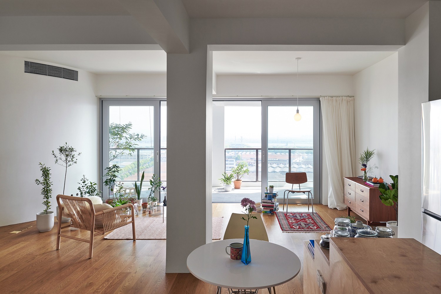 为一对老年夫妇设计的小户型公寓 | 何海波建筑工作室