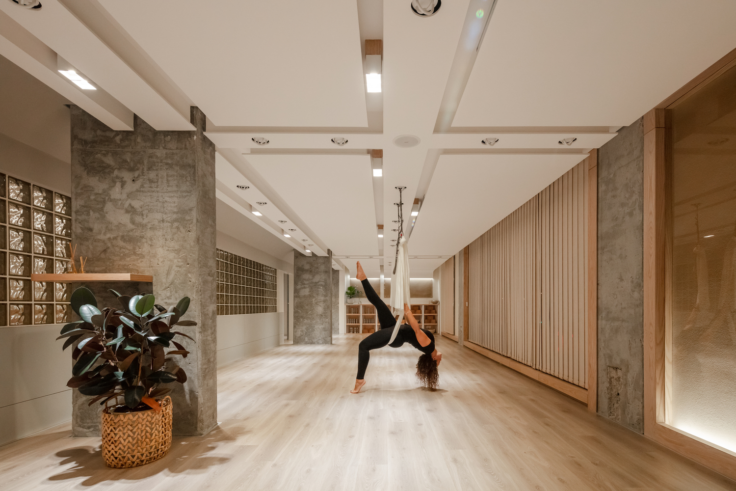舞蹈瑜伽房|空间|室内设计|张美丽效果图 - 原创作品 - 站酷 (ZCOOL)