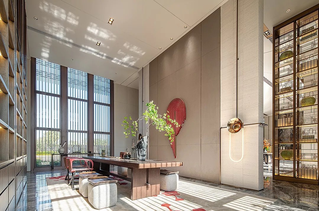 兼顾岭南风情的海派东方 | 集艾设计-设计案例-建E室内设计网