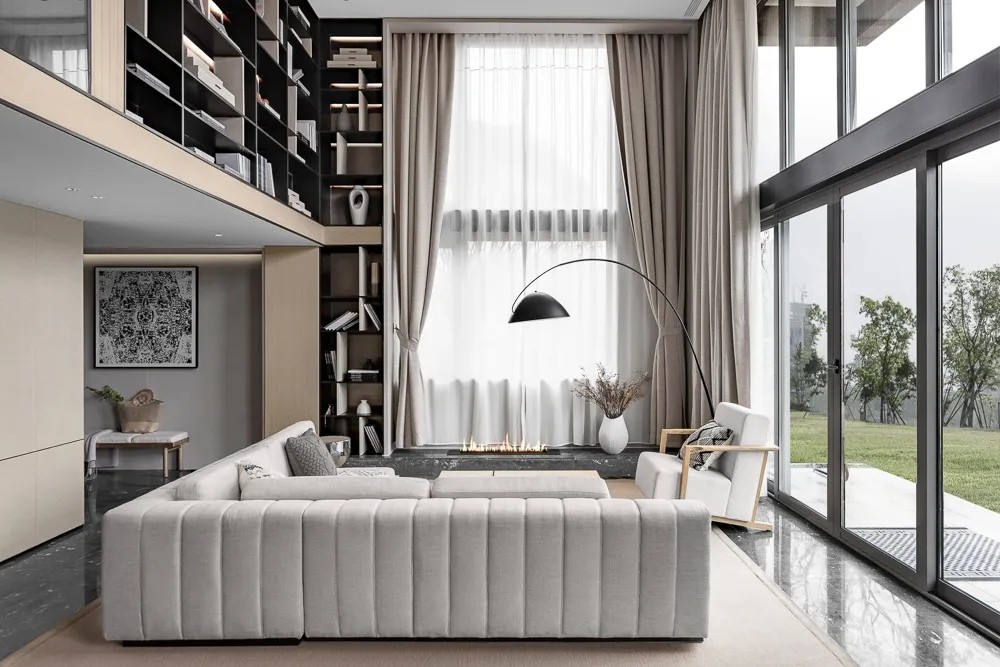 万科天府万科城叠拼样板间栋三尺设计