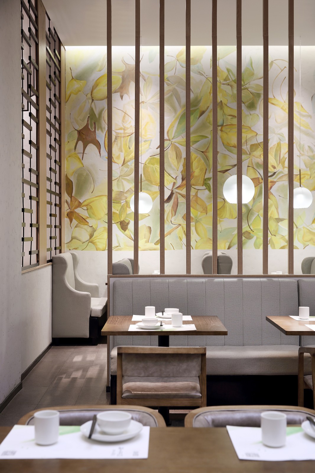很不错的椰子鸡餐厅设计“榕意”，每个景都是属于你的院落
