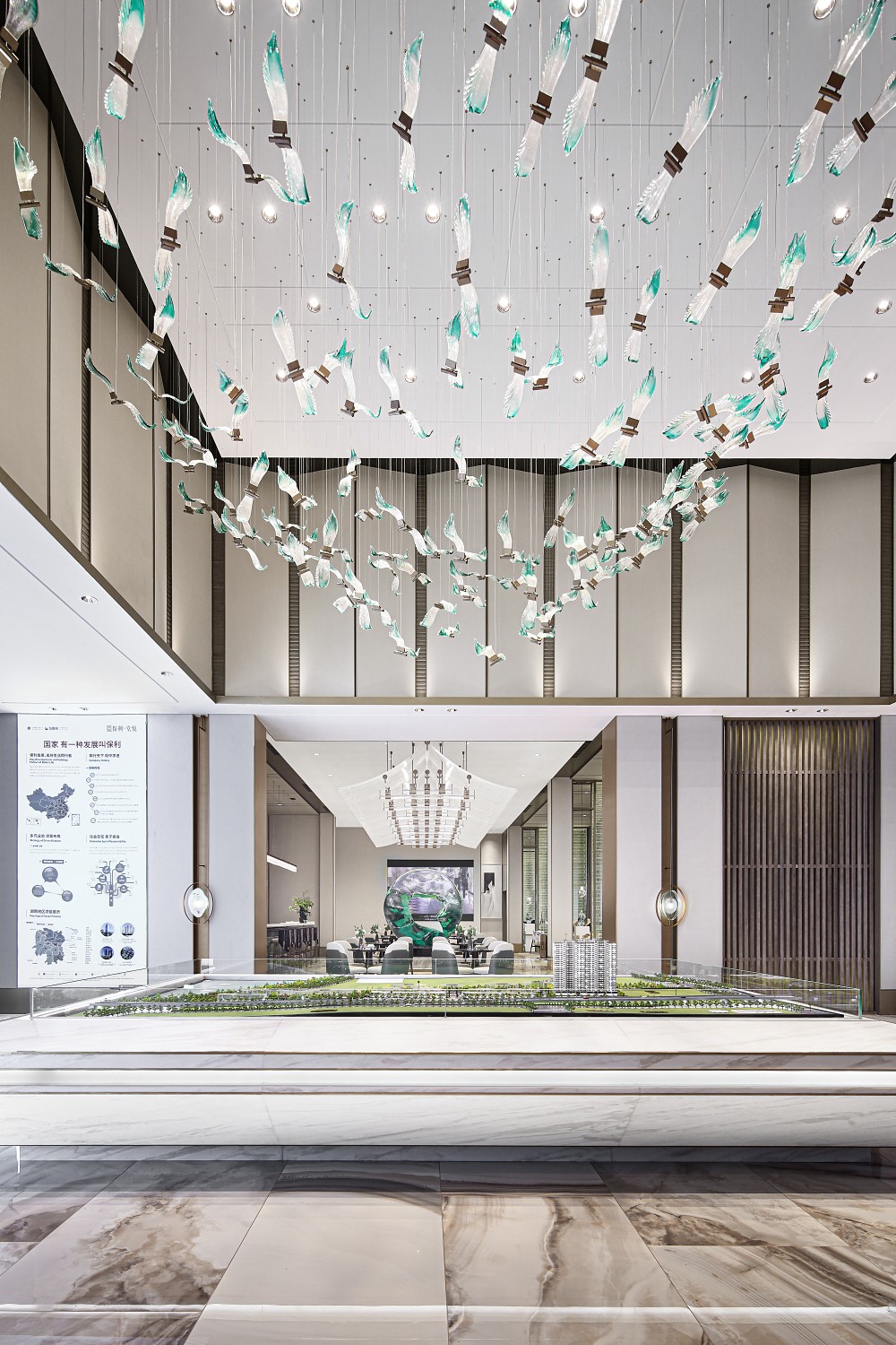 紫香舸装饰设计 | 岳阳保利堂悦项目展示区-建E网设计案例