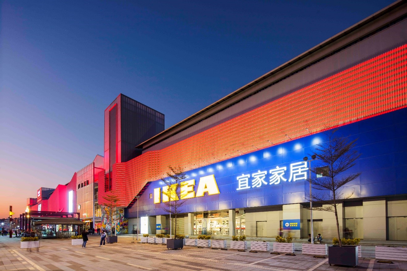 glc设计宜家家居天河店店中店探索模式创新