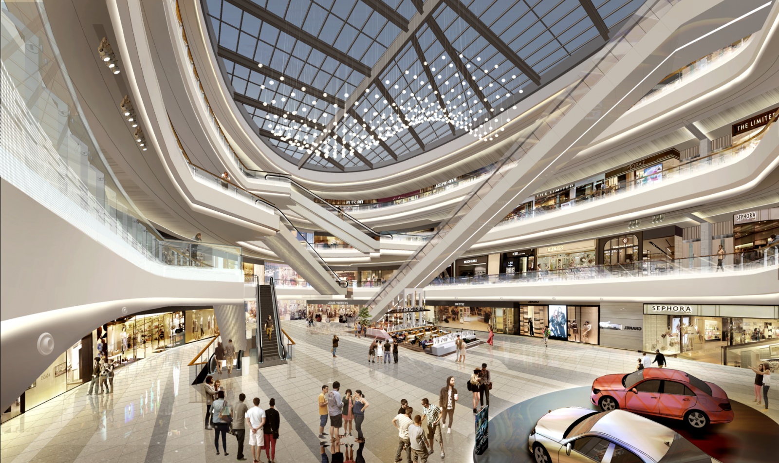 glc历时五年倾情设计东平保利广场为2021新年献礼