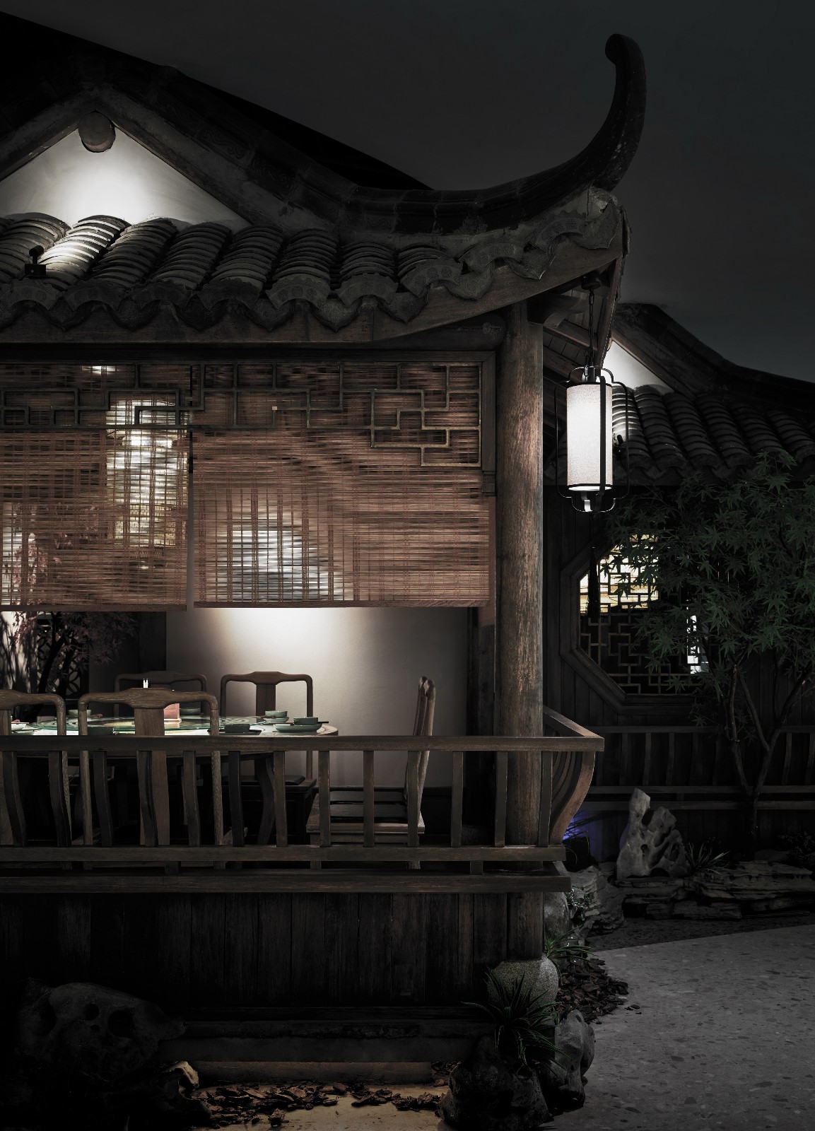 吴庄借鉴江南院落概念,引入徽派建筑意境 | 设谷设计案例