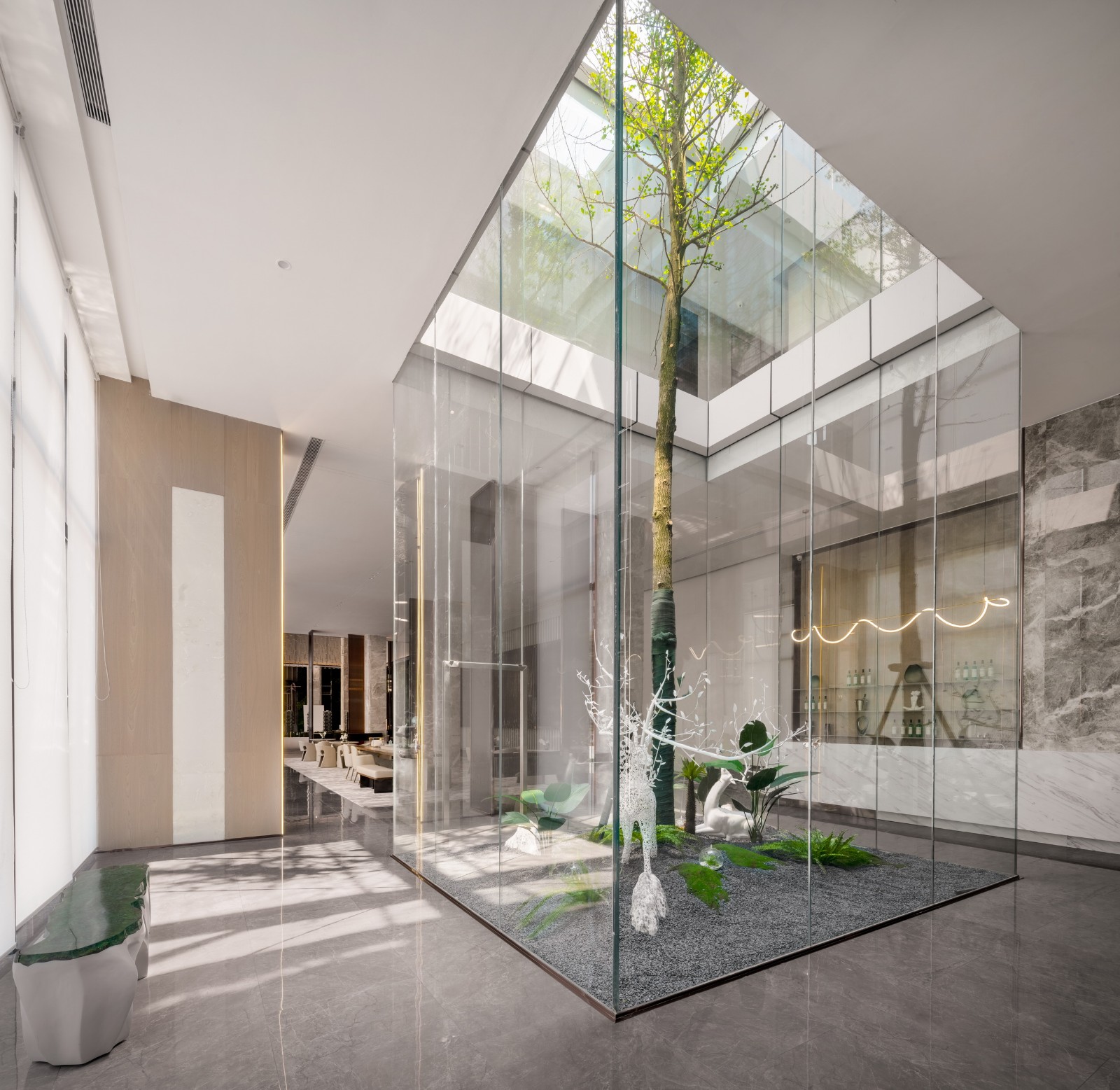 伊派设计丨湖南首个第四代建筑营销中心设计-设计案例-建E室内设计网