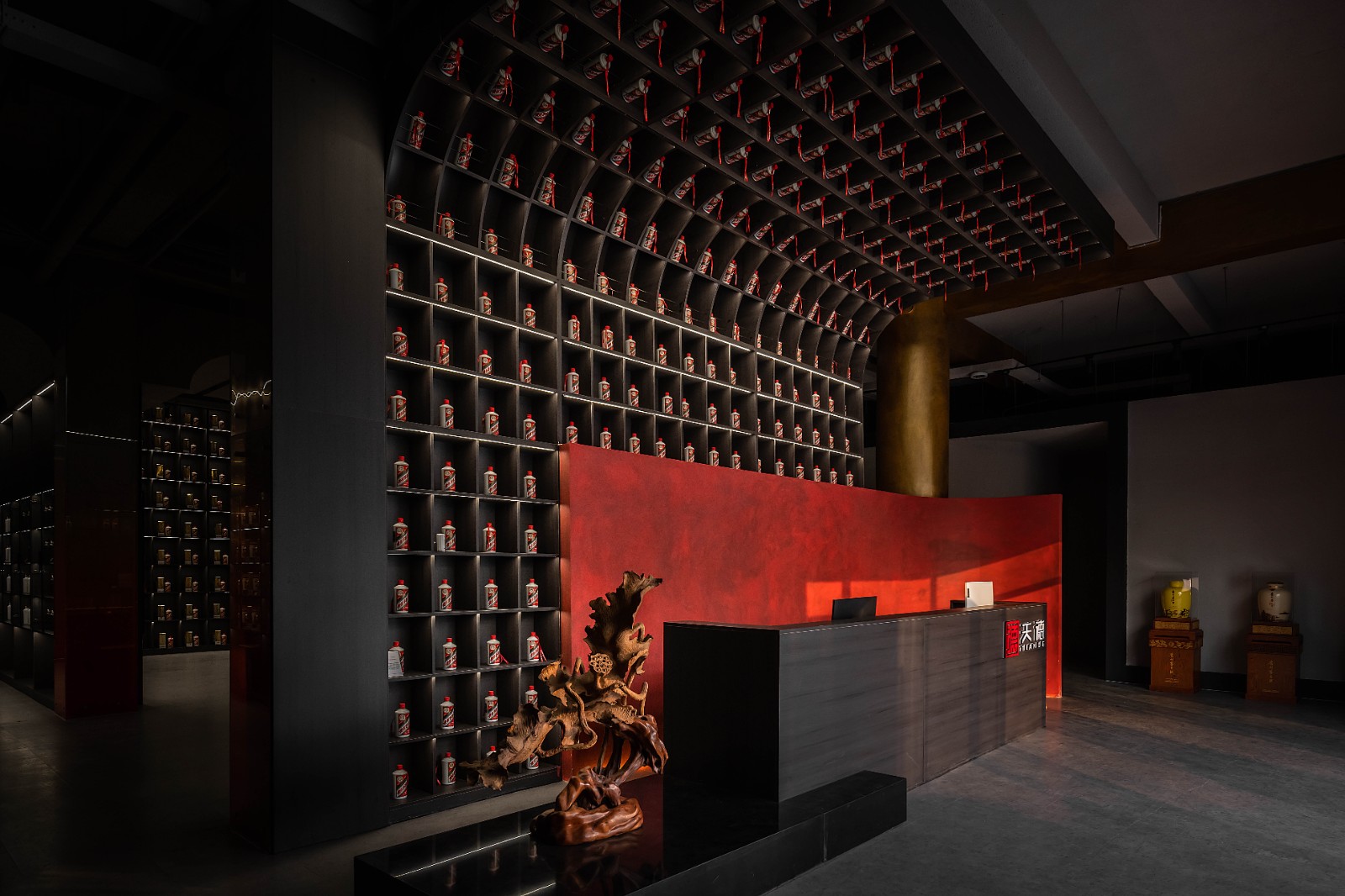 近晴设计 | 天德·茅台体验馆演绎"醉"东方设计案例