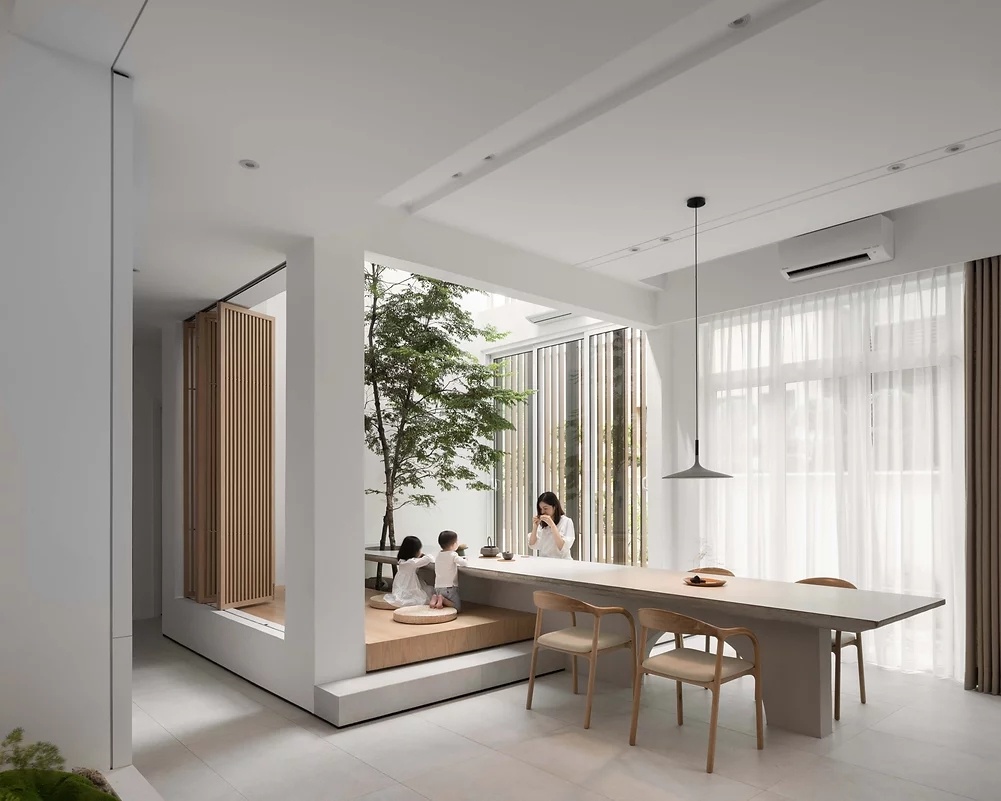日式禅意的半独立式住宅-建E网设计案例