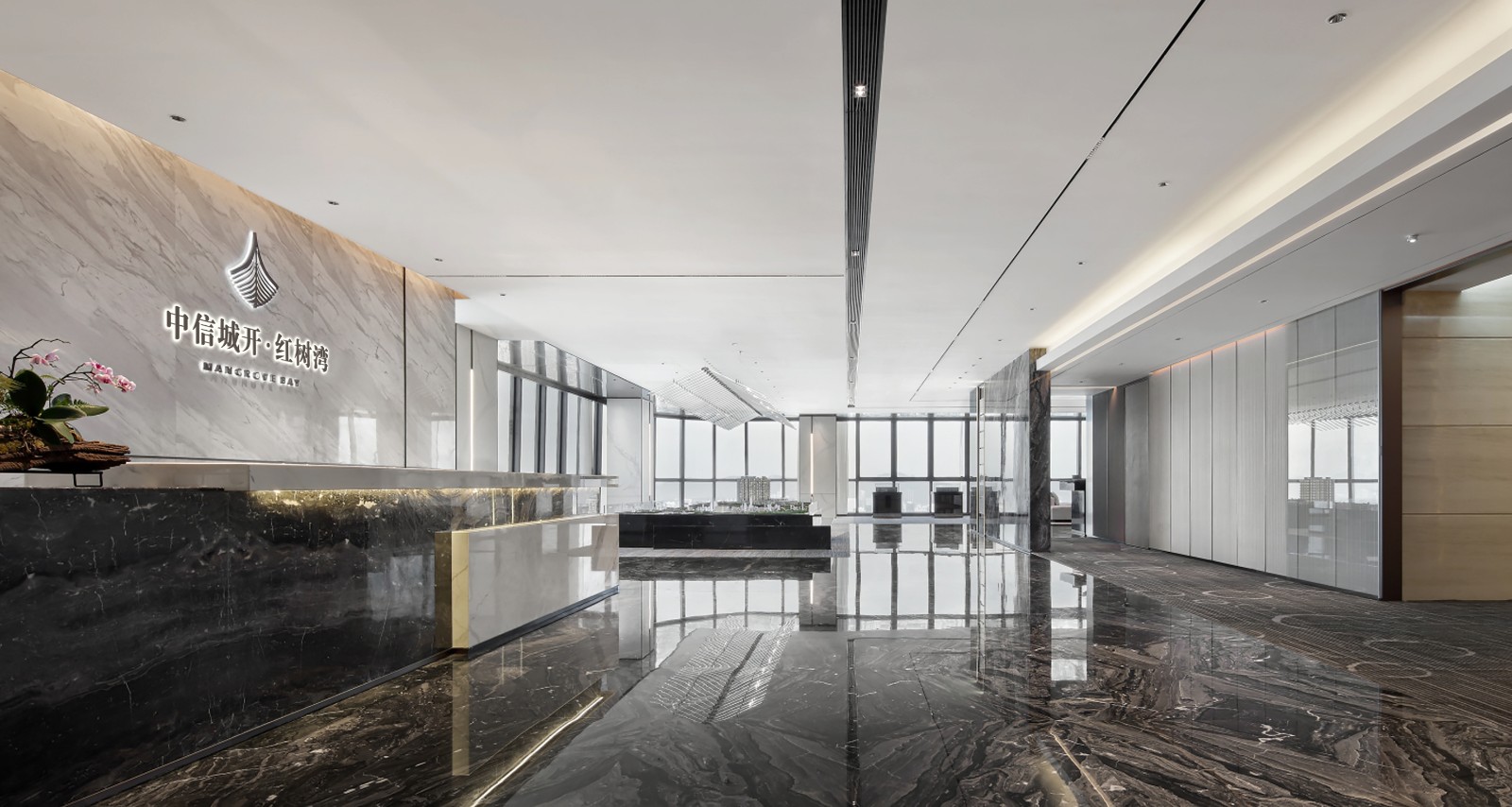 点石亚洲 | 深圳红树湾项目云端展示中心-建E网设计案例