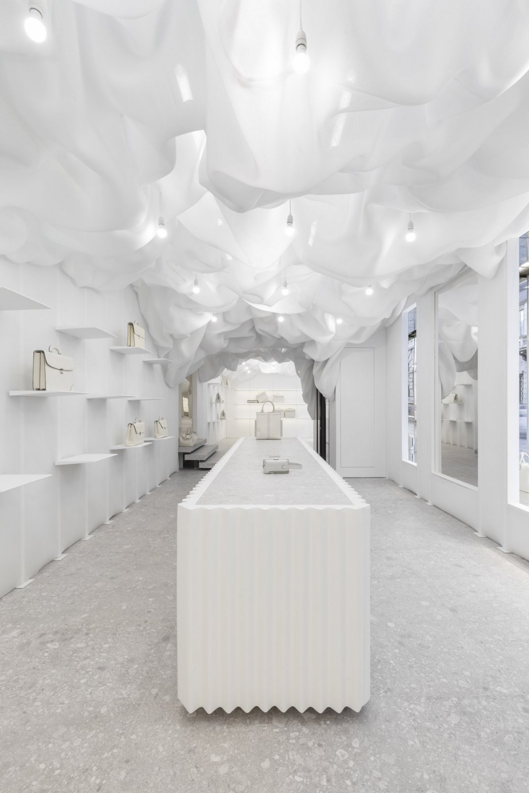 Velextra 米兰展厅,纯白空间打造 | Snarkitecture-建E网设计案例