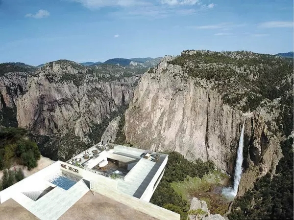 悬崖上的餐厅,在这里吃的是胆战心惊-建e网设计资讯-室内设计行业头条