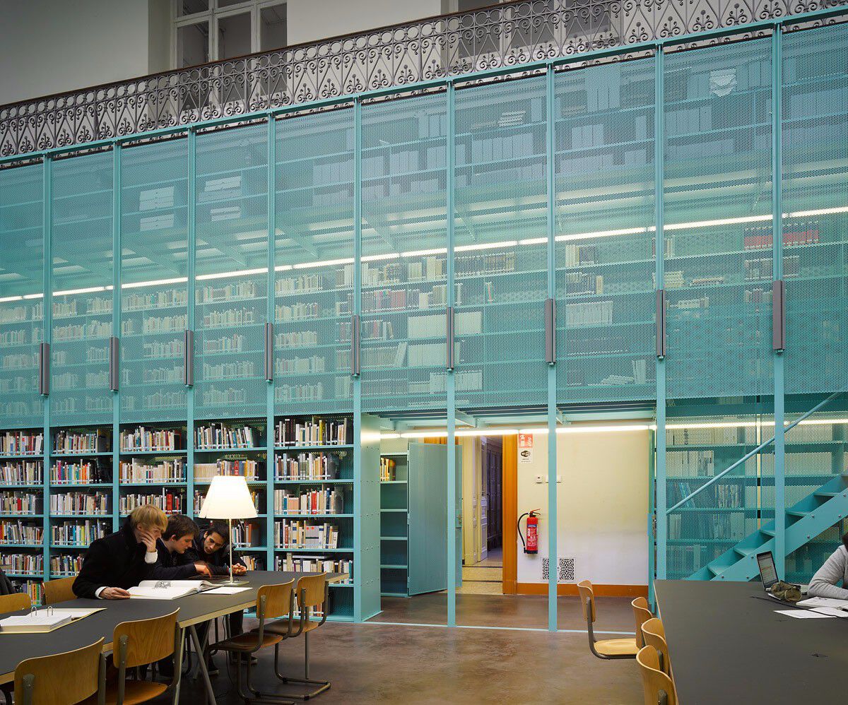 Ghent 校园图书馆设计案例