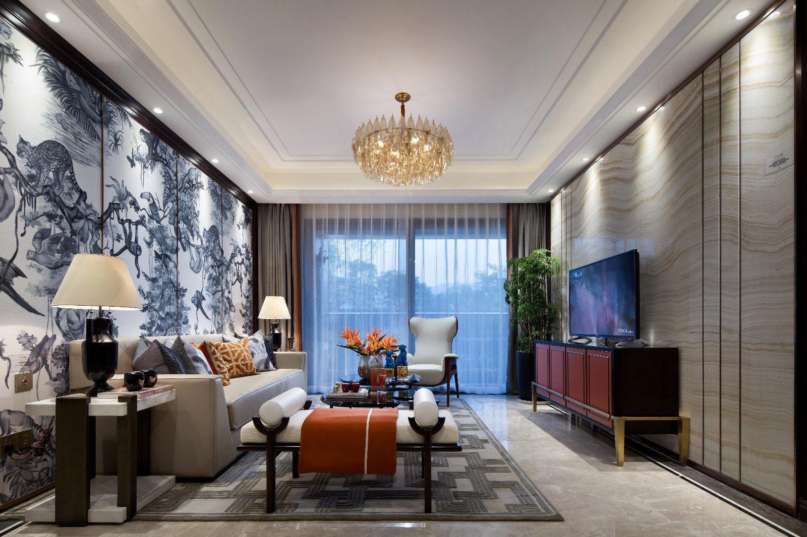 广州金茂府135㎡样板间奥迅设计