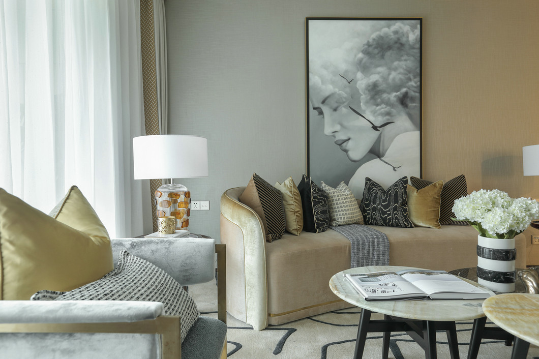 法式hwcd设计金融街61融府样板间