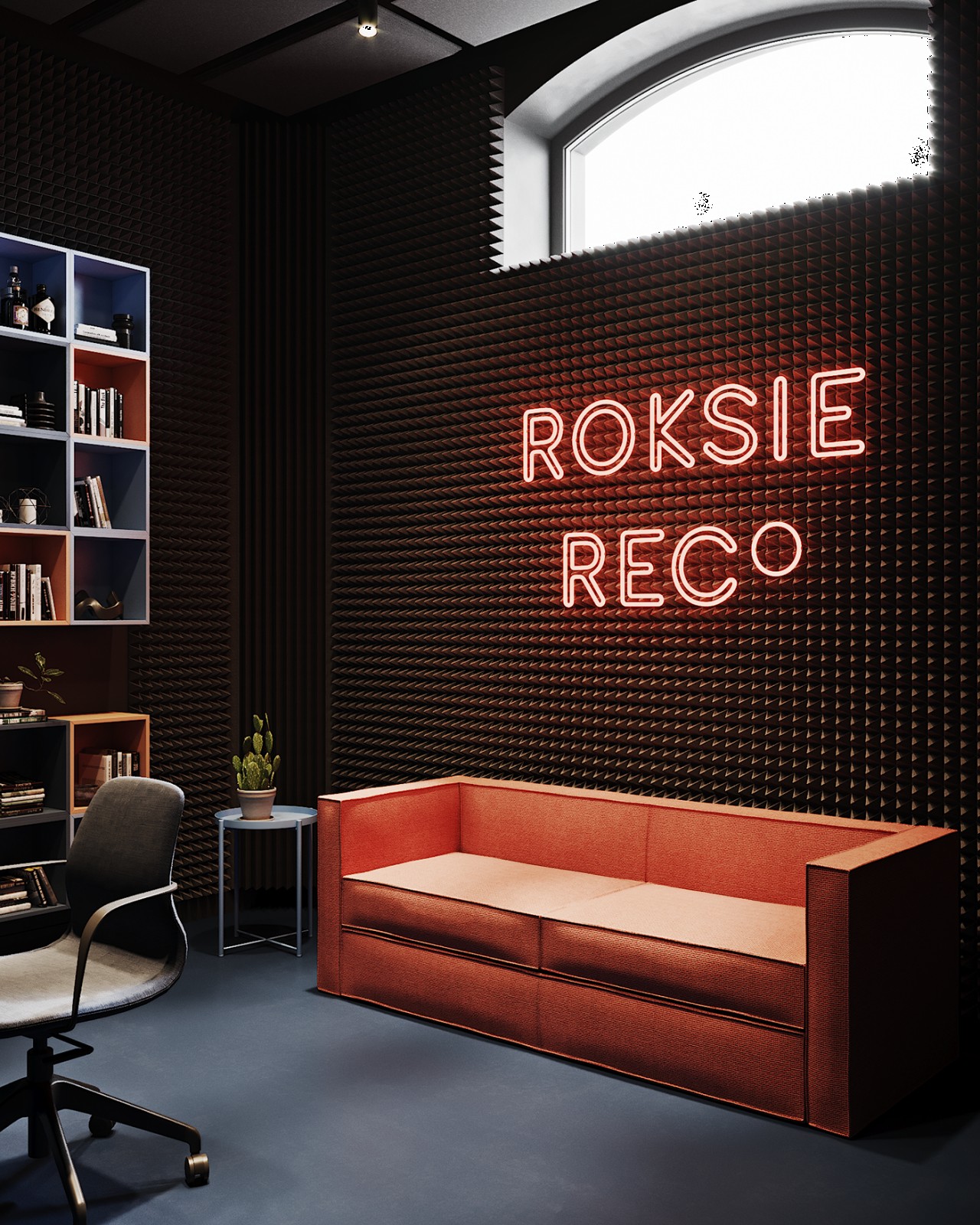 打破沉闷国外活力音乐工作室asyaaysel录音棚