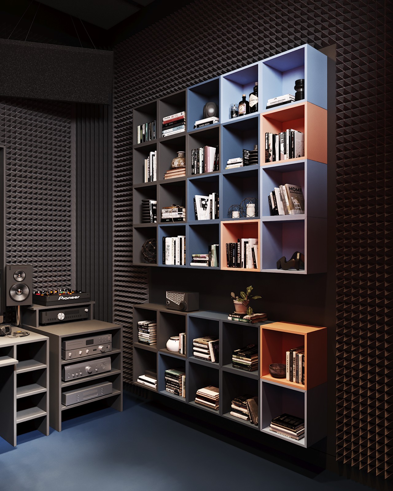 打破沉闷国外活力音乐工作室asyaaysel录音棚