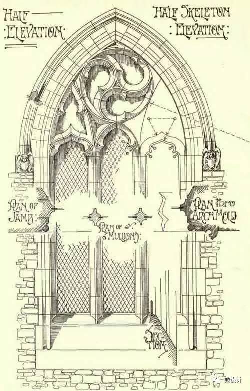 建筑前辈的大神级手绘图