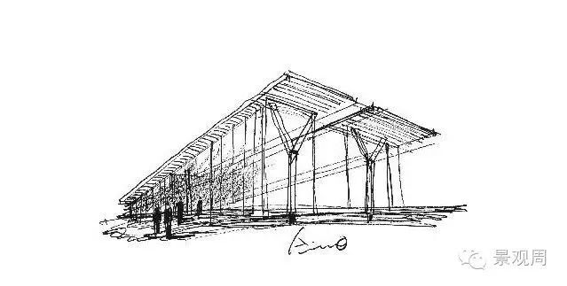 大师手稿安藤忠雄15个建筑作品设计草图