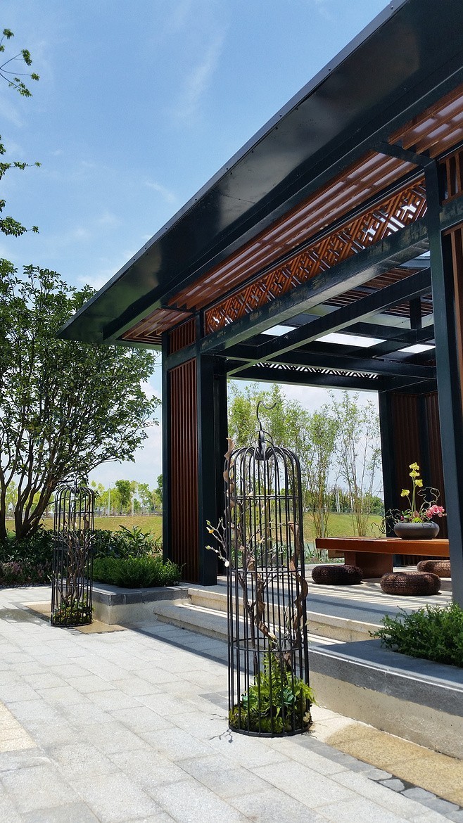 中式廊道韵味悠长