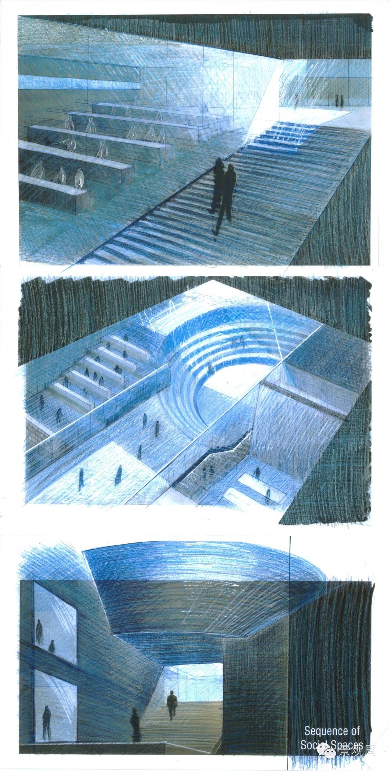 大师手稿安藤忠雄15个建筑作品设计草图