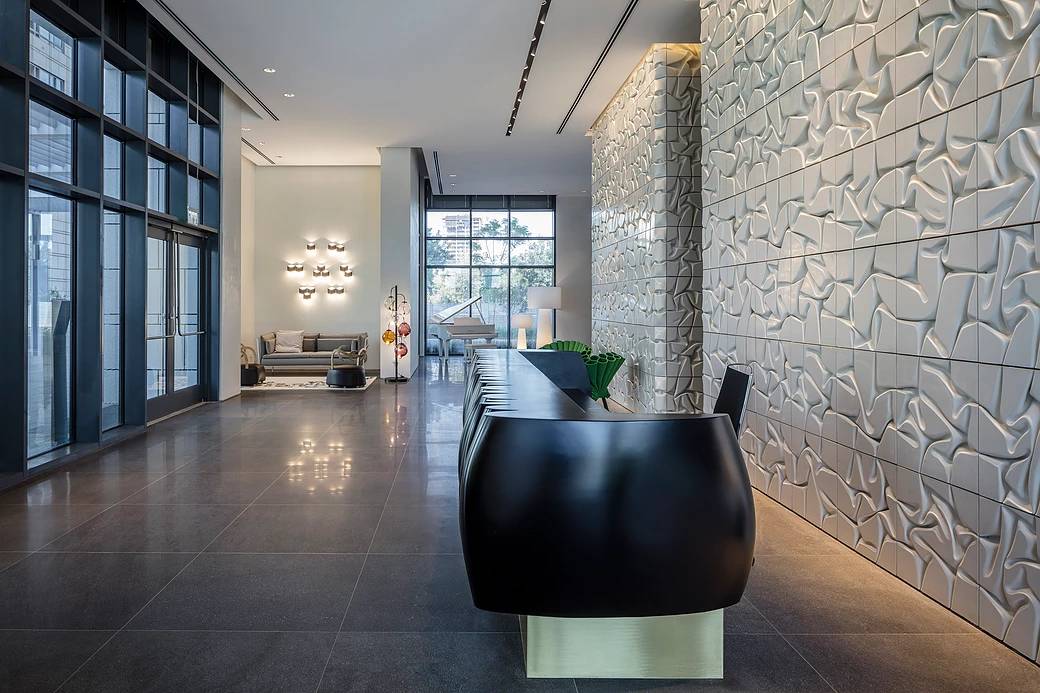 公寓大楼就该有这种大堂