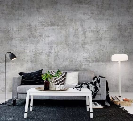 有一种最本质的美,叫水泥墙!