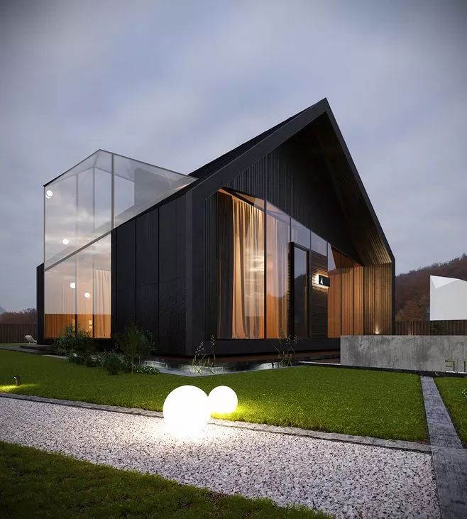 斜屋顶更高颜值