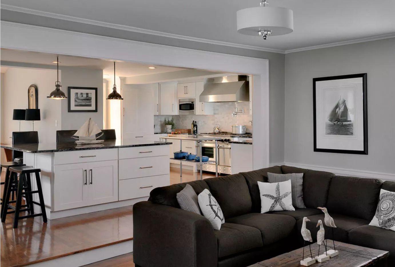 开放式厨房遇见客厅究竟如何规划