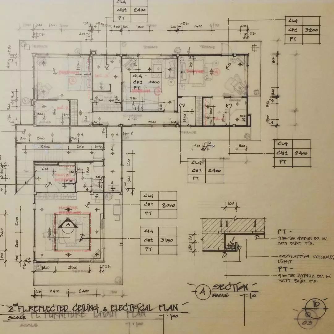 手绘施工节点细节分析!