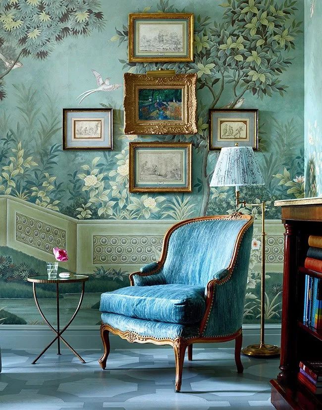 2018春夏壁纸流行趋势,优雅与轻奢的时尚狂欢