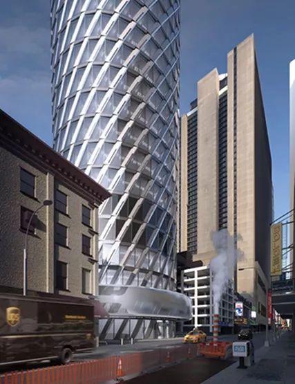 rb systems设想纽约"超细圆筒"摩天楼