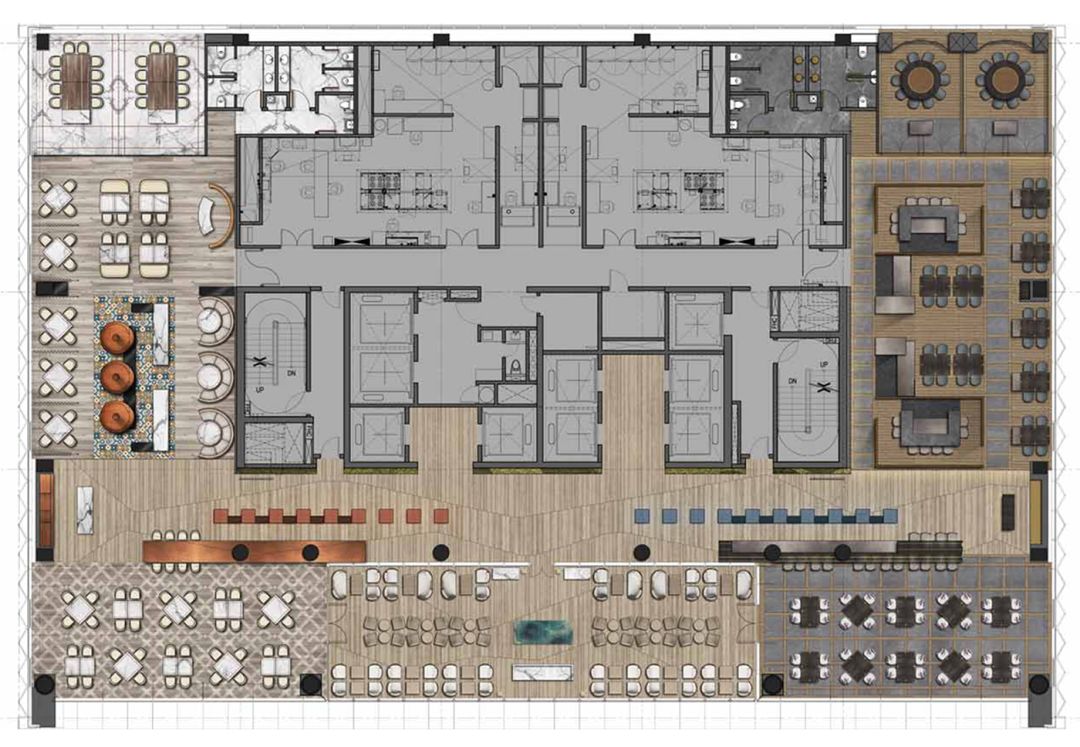 kokaistudios作品|科威特四季酒店,daiforni和sintoho餐廳