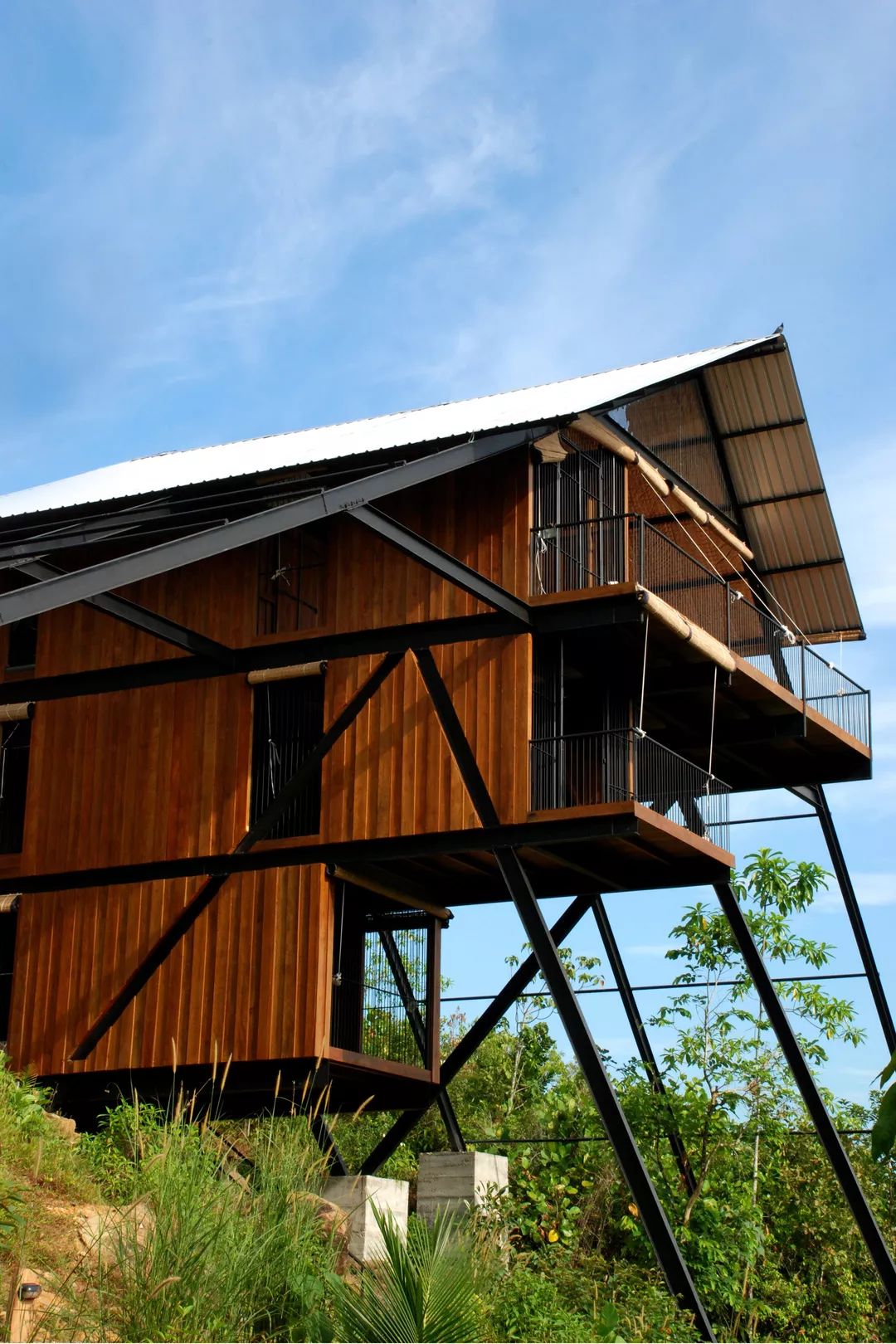 低成本可持续8栋唯美竹屋