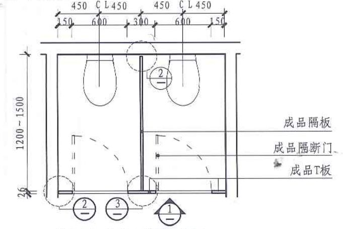 室内设计师必须了解的3个卫生间隔断知识