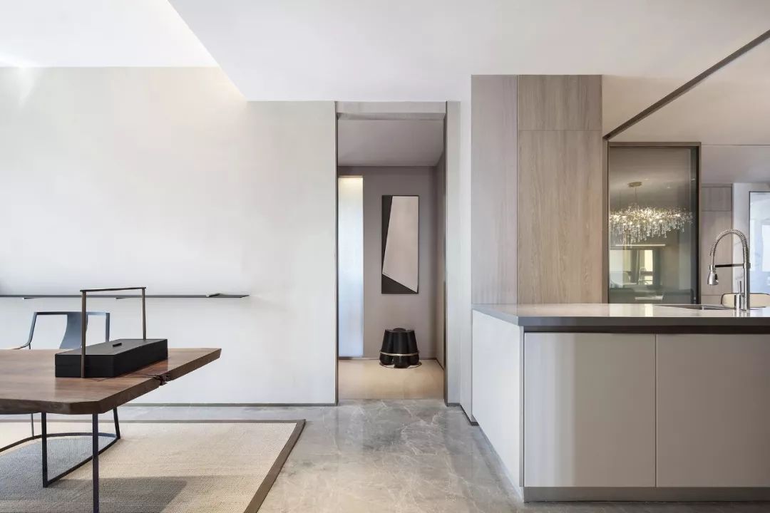 中西交融的当代意境空间——青岛卓越天元样板房 | 周静-建e网设计案例