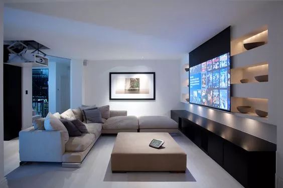 投影仪设计03对于现代家庭而言沙发是客厅里非常重要的家具,无论是看