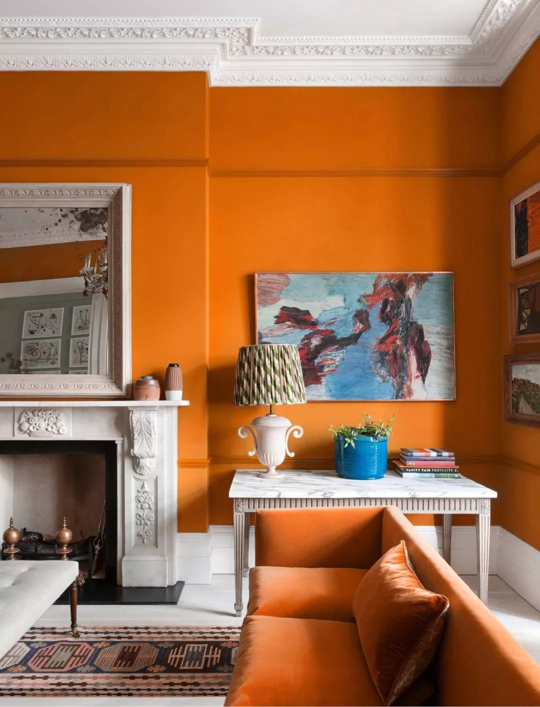 秋末的橙色 / 别墅空间|空间|家装设计|六品设计 - 原创作品 - 站酷 (ZCOOL)