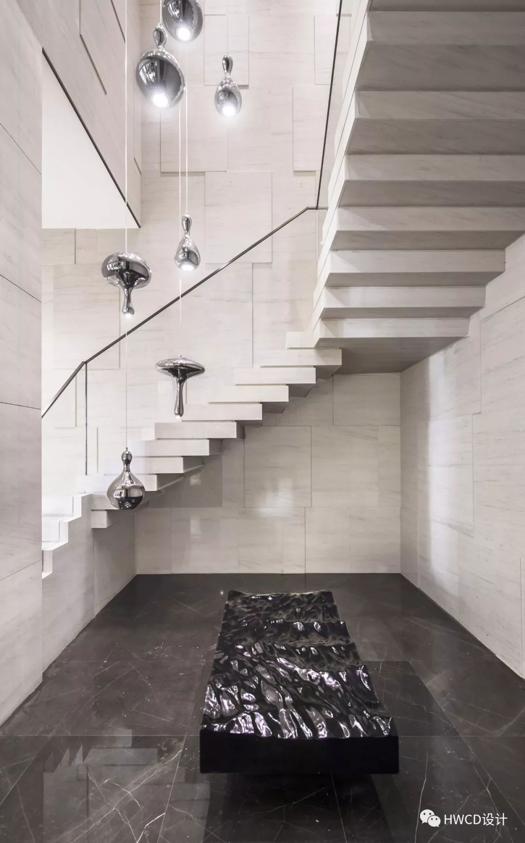 杭州景瑞·镜溪绿汀现代轻奢空间设计 | hwcd设计