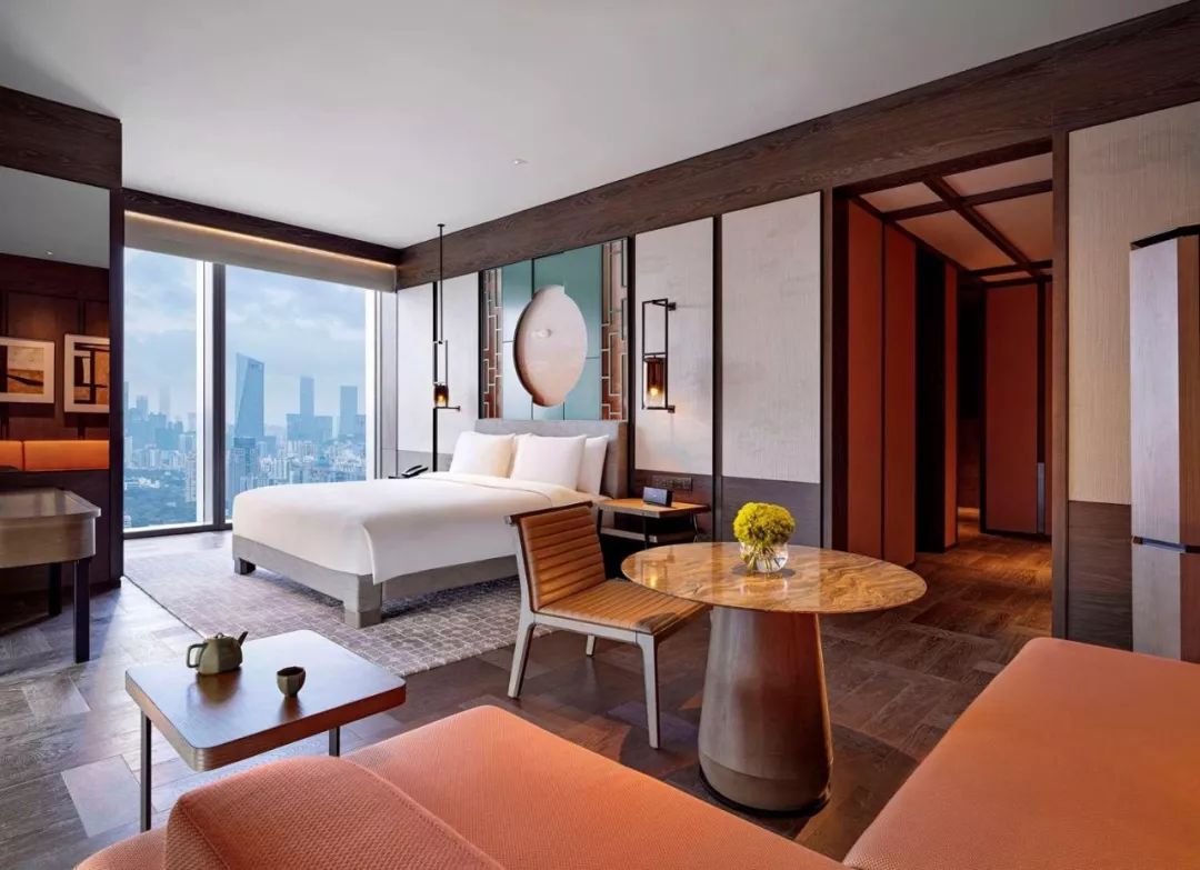 总统套房总览深圳柏悦酒店park hyatt shenzhen中国广东省深圳市福田