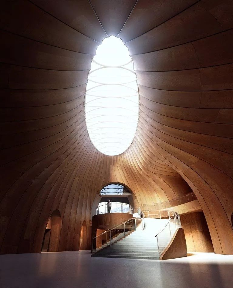 扎哈·哈迪德建筑事务所mir为扎哈设计的丽泽soho,设计了一套赛博朋克