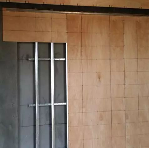 木饰面木龙骨基层做法1,技术要点83 木基层必须进行三防处理,即