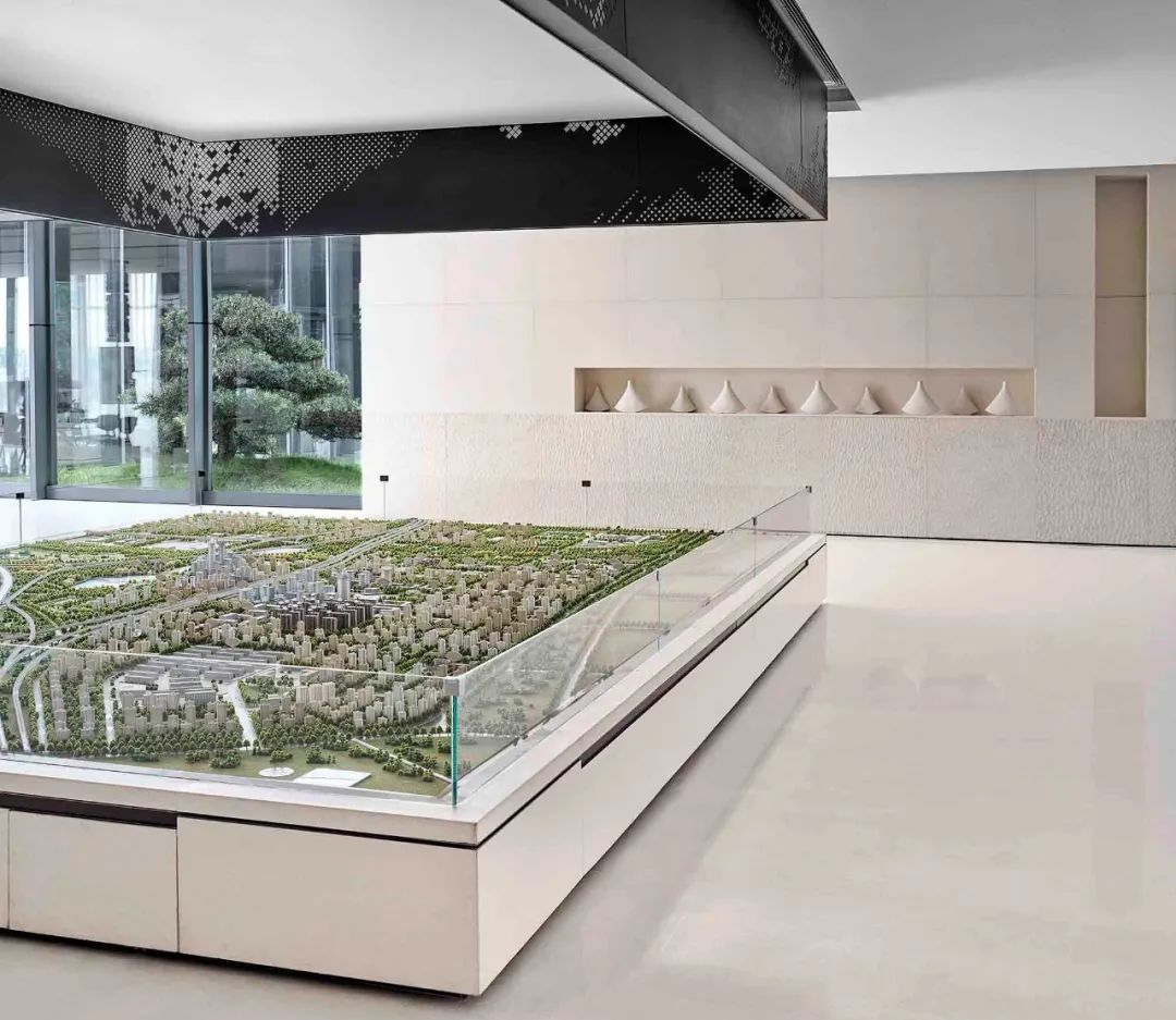 自然人居哲学——绿城·明月滨河生活体验馆 | HWCD设计