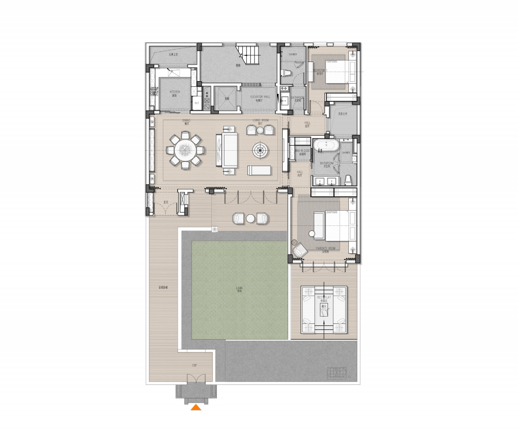 矩阵纵横 | 绿城•金沙凤起朝鸣-设计案例-建E室内设计网