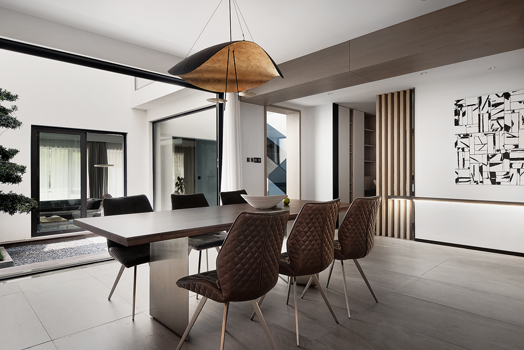 拓者空间设计 | 450㎡别墅设计,极致简约,更高级!